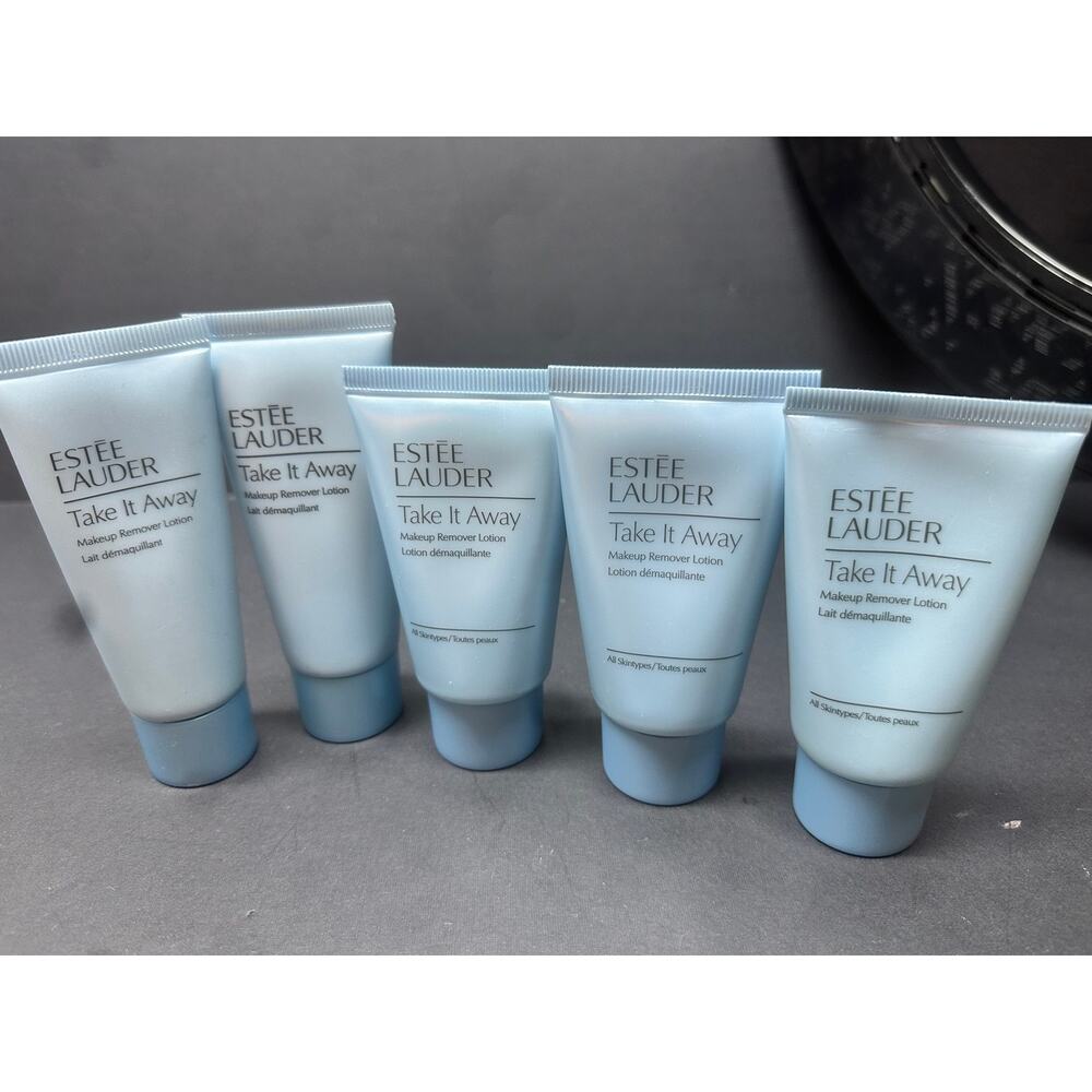 5X Estee Lauder Take it Away Makeup Remover Lotion 1 oz each Not all full